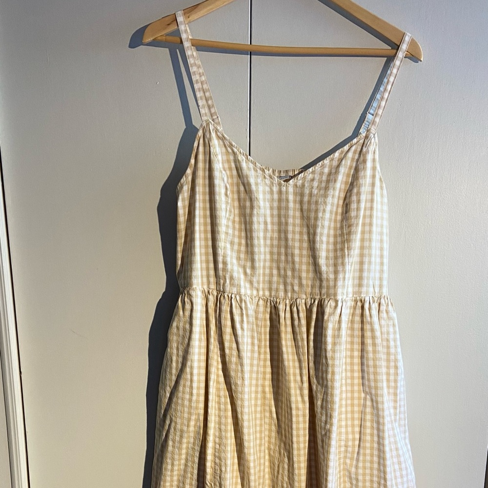 Old Navy Gingham Maxi Dress